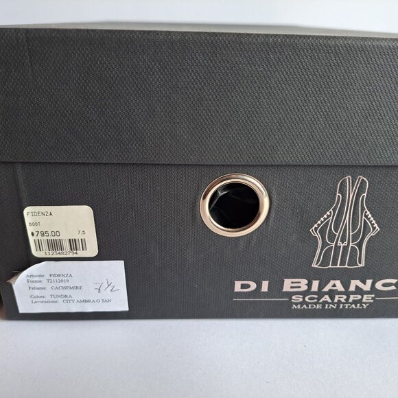 NEW Di Bianco Fidenza Men's Brown Suede Slip On Ankle Boots Shoes - Picture 15 of 16